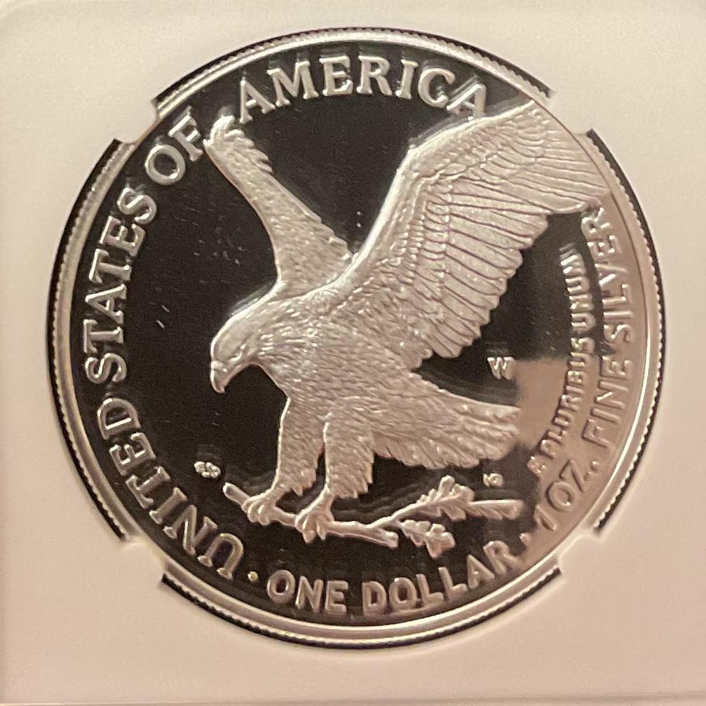 2024-W Proof American Silver Eagle, NGC Grading PF-70 Ultra Cameo, Store #AE0527
