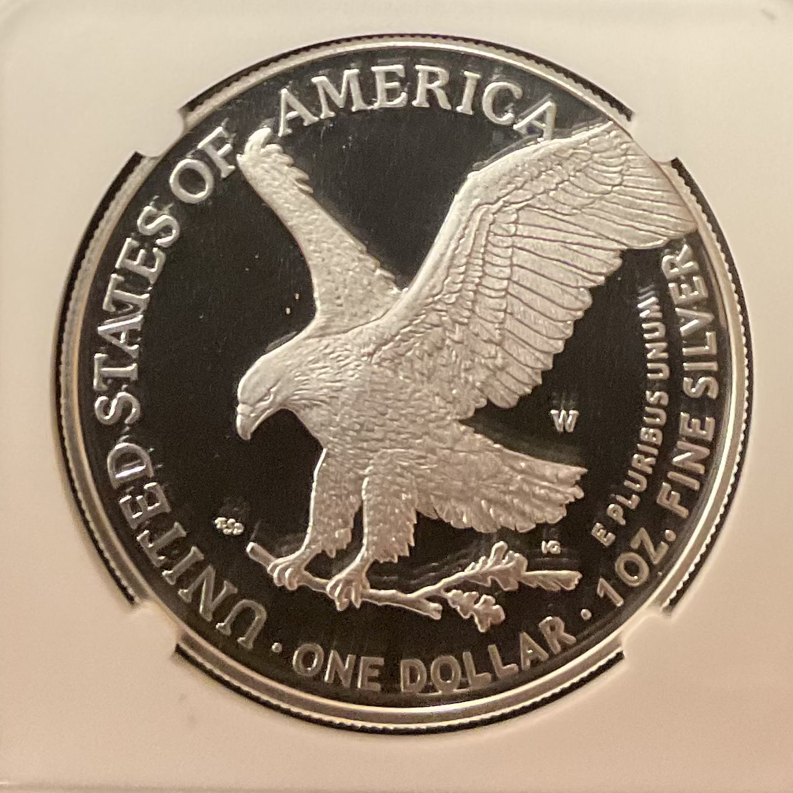 2024-W Proof American Silver Eagle, NGC PF-70 Ultra Cameo, Store #AE0532