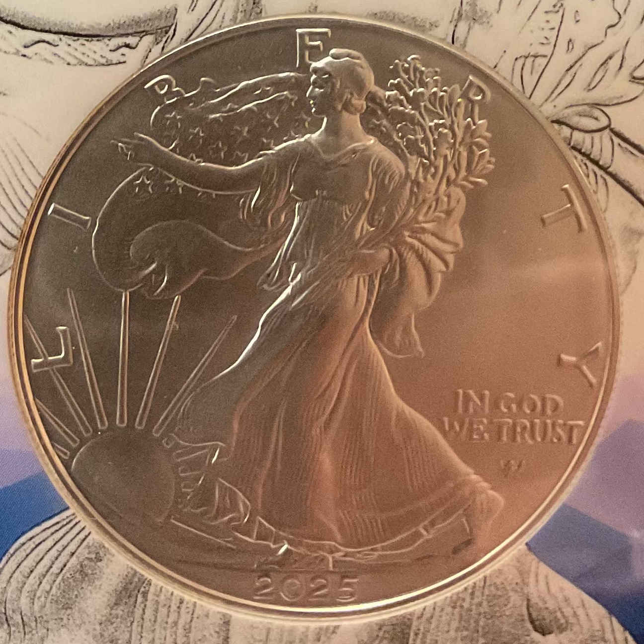 2025 American Silver Eagle, NGCX MS-10, Store #AE0534