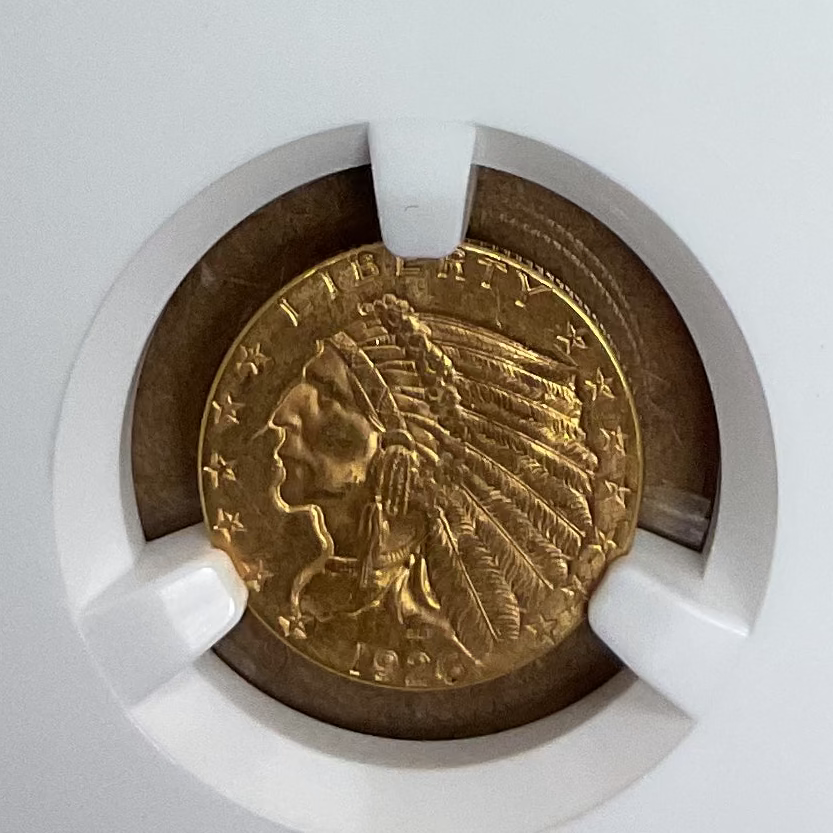 1926 $2.50 Quarter Gold Eagle, Certified and Graded, NGC MS-63, Store #G0130