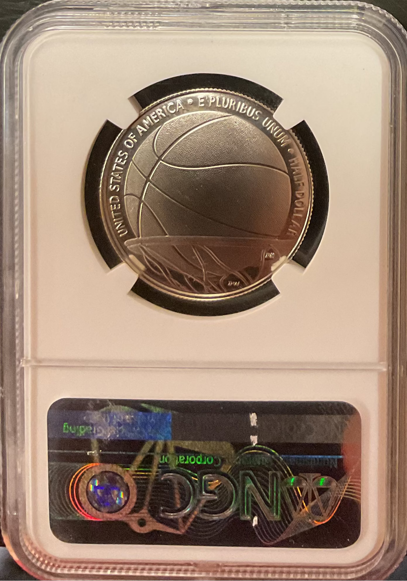 2020-S Basketball Hall of Fame 50C, NGC PF 70 Ultra Cameo, Store #GMC006