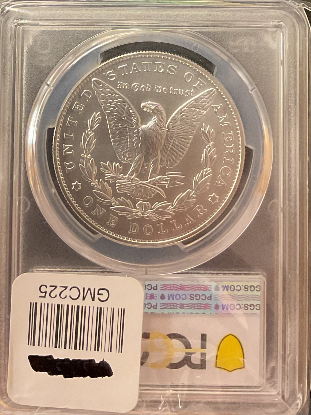 2021 $1 Morgan Dollar 100th Anniversary Commemorative, PCGS MS69, Store #GMC225