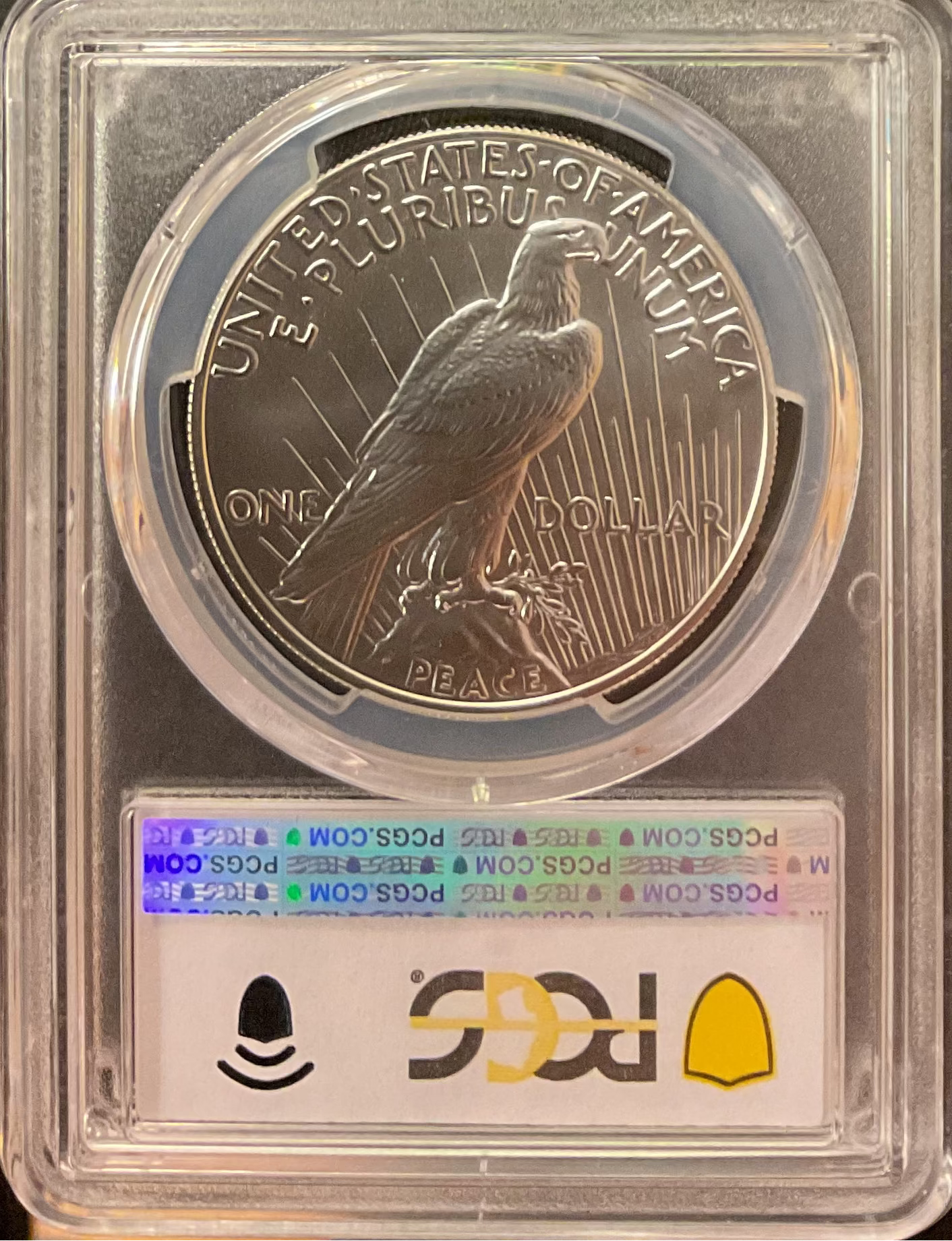 2021 Peace Dollar Commemorative, 100th Anniversary, PCGS MS-69, Store #GMC228