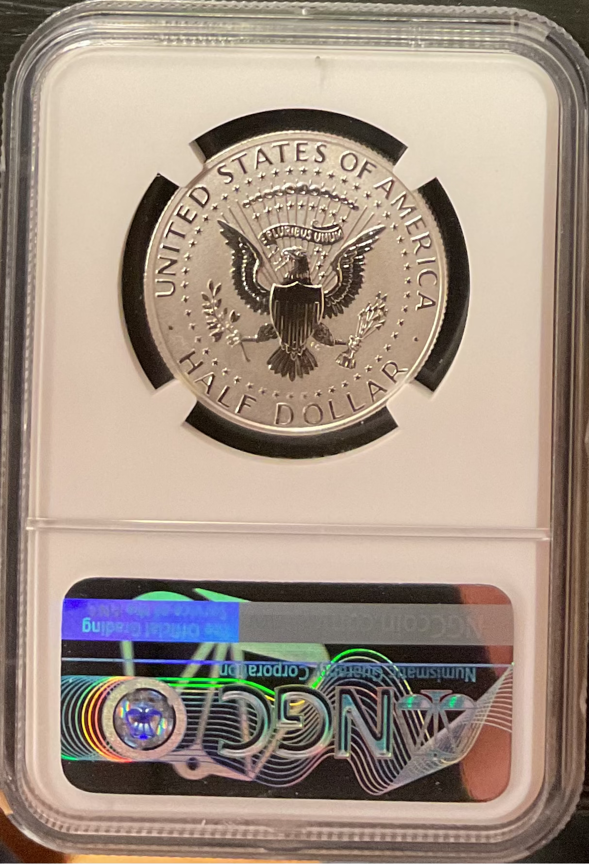 2014-W Kennedy Silver Half Dollar., 50th Anniversary, NGC REV PF-69, Store #HR1947