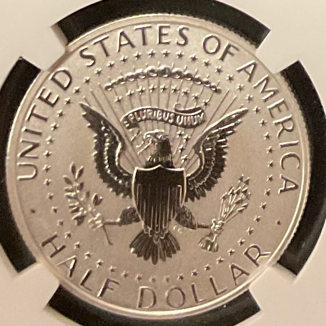 2014-W Kennedy Silver Half Dollar., 50th Anniversary, NGC REV PF-69, Store #HR1947