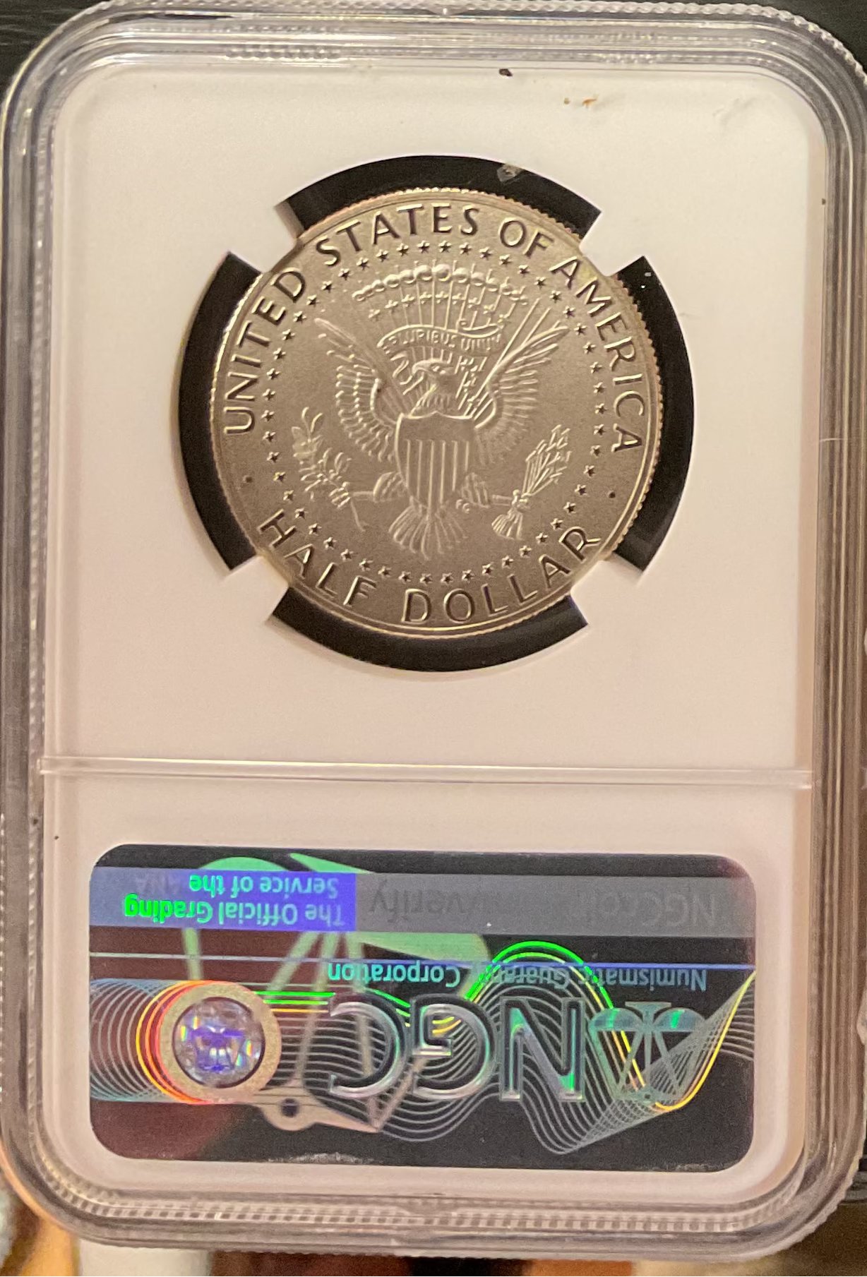 2017-S Kennedy Half Dollar, NGC SP-70, Enhanced Finish, Store #HR1998