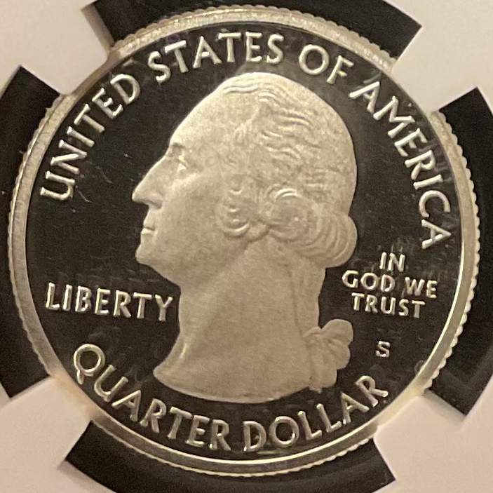 2016-S National Park Silver Proof Quarter, NGC Certified, Store Sale #GQR071