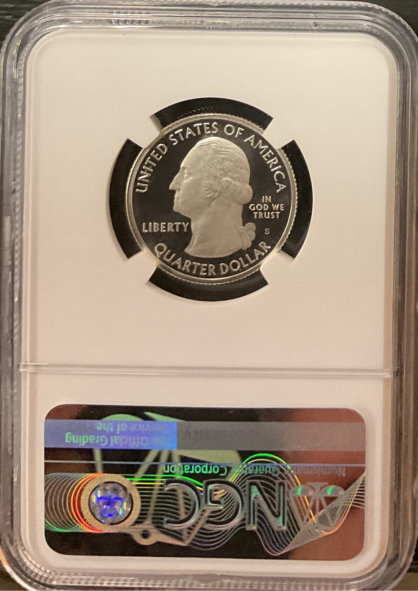 2016-S National Park Silver Proof Quarter, NGC Certified, Store Sale #GQR073