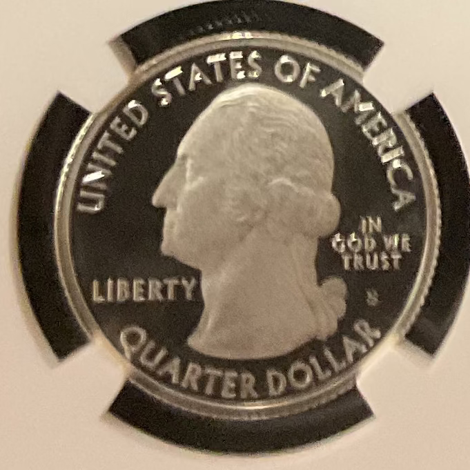 2016-S National Park Silver Proof Quarter, NGC Certified, Store Sale #GQR073