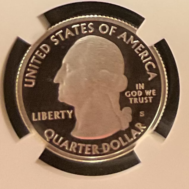2016-S National Park Silver Proof Quarter, NGC Certified, Store Sale #GQR075