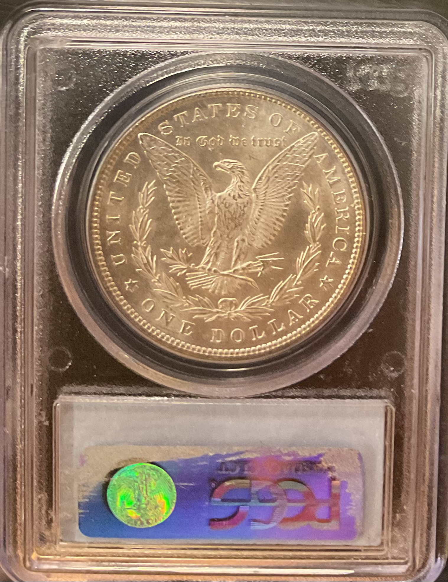 1885 Morgan Silver Dollar, PCGS Graded MS 63 Uncirculated.  Store #DR0568