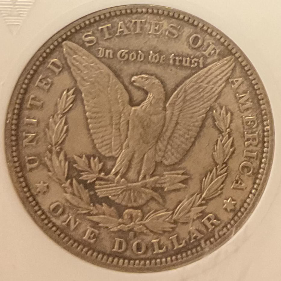 1888-S Morgan Silver Dollar, ANACS (soap box holder) MS 61. Store #DR0573.