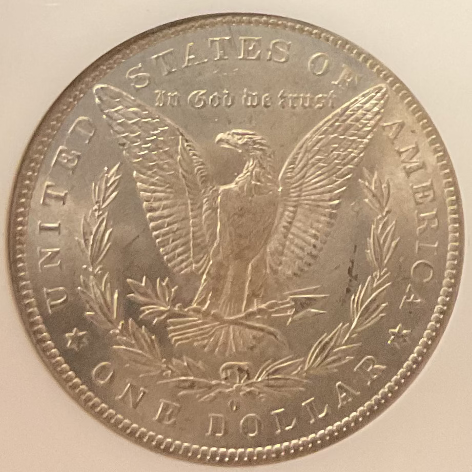 1883-O Morgan Silver Dollar, NGC Graded MS 64 UNC.  Store #DR1577