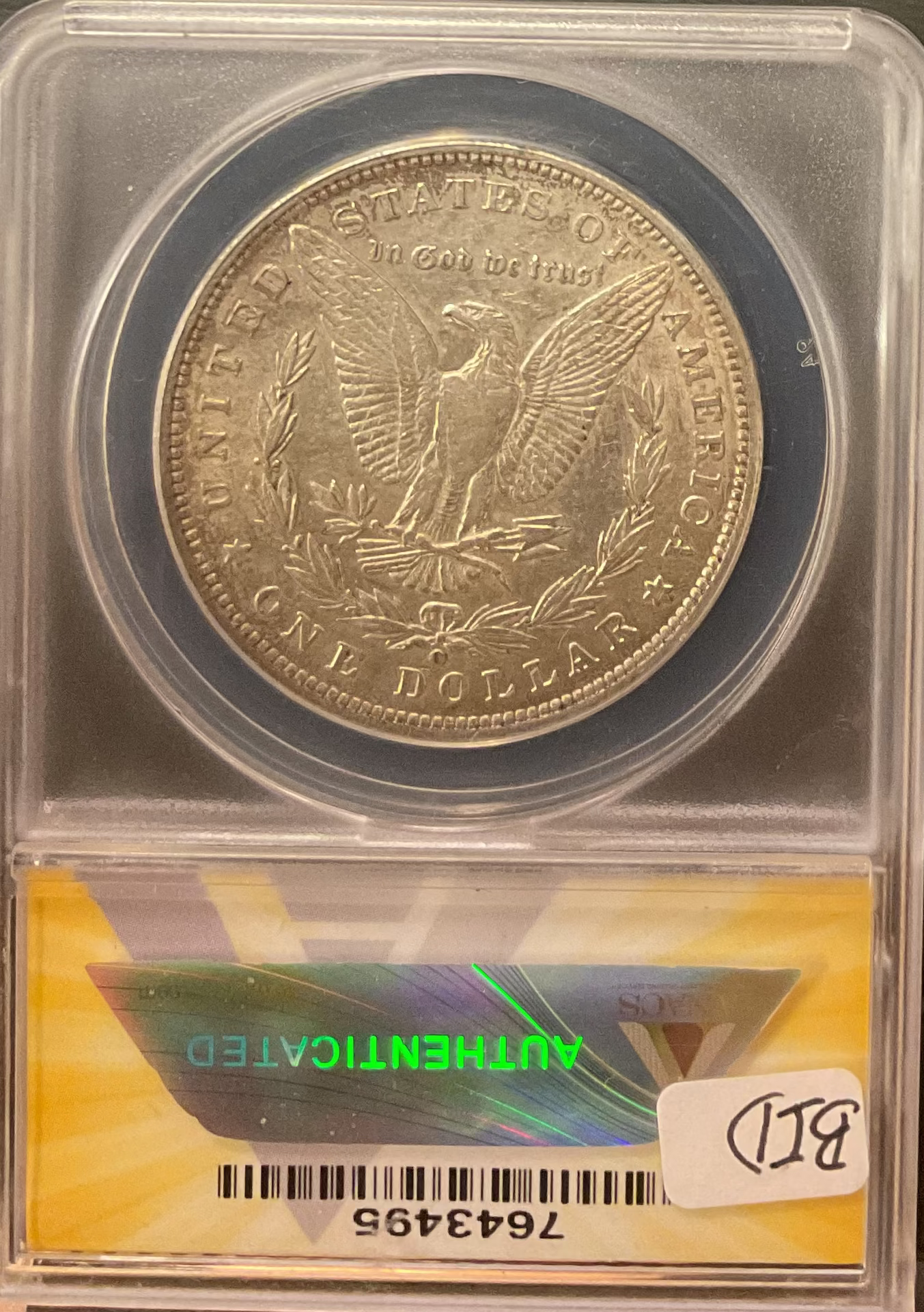 1889-O Morgan Silver Dollar., ANACS AU55., Uncirculated Coin Store Sale #DR0593.