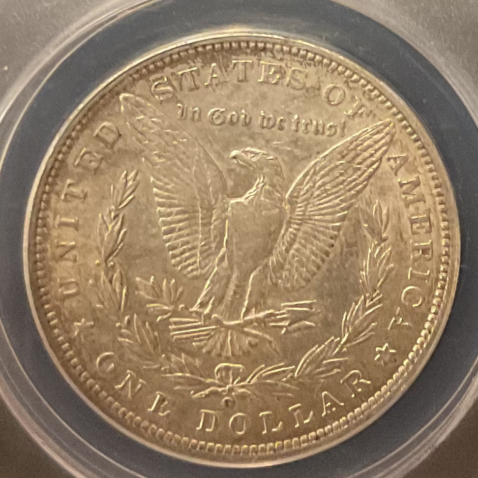 1889-O Morgan Silver Dollar., ANACS AU55., Uncirculated Coin Store Sale #DR0593.