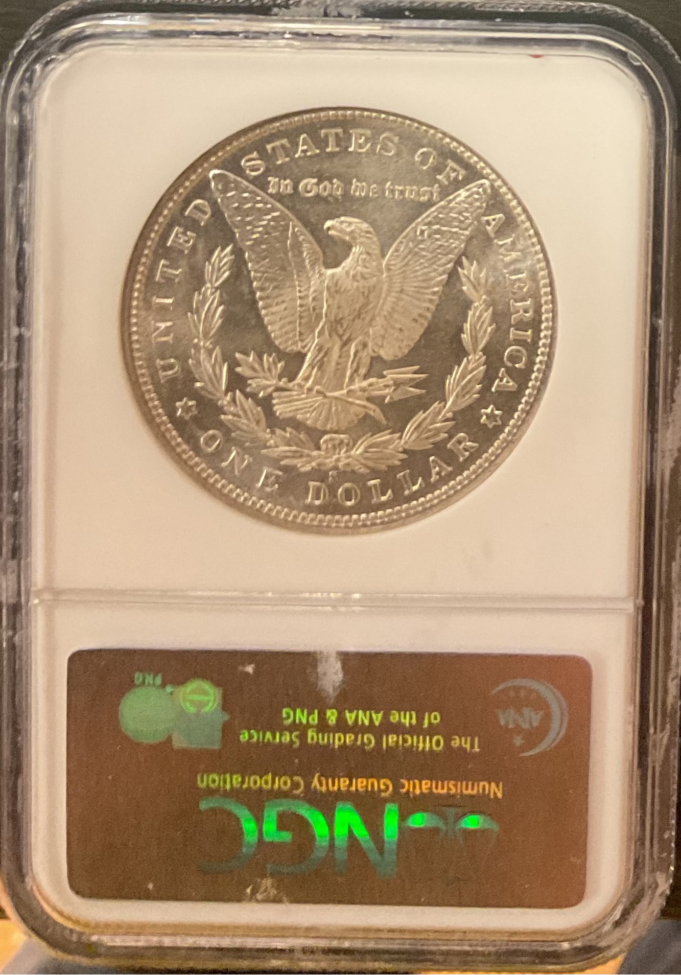 1880-S Morgan Silver Dollar, NGC Graded MS 64.  Store #DR0601