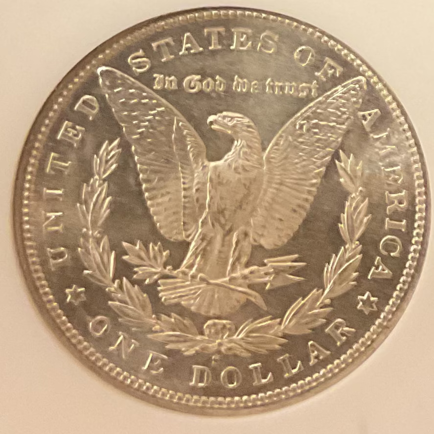 1880-S Morgan Silver Dollar, NGC Graded MS 64.  Store #DR0601