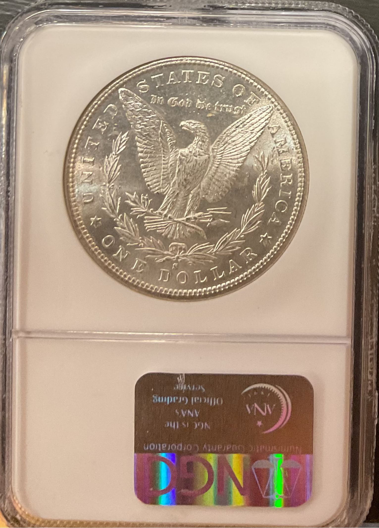 1881-S Morgan Silver Dollar, NGC Graded MS 64 UNC.  Store #DR1579