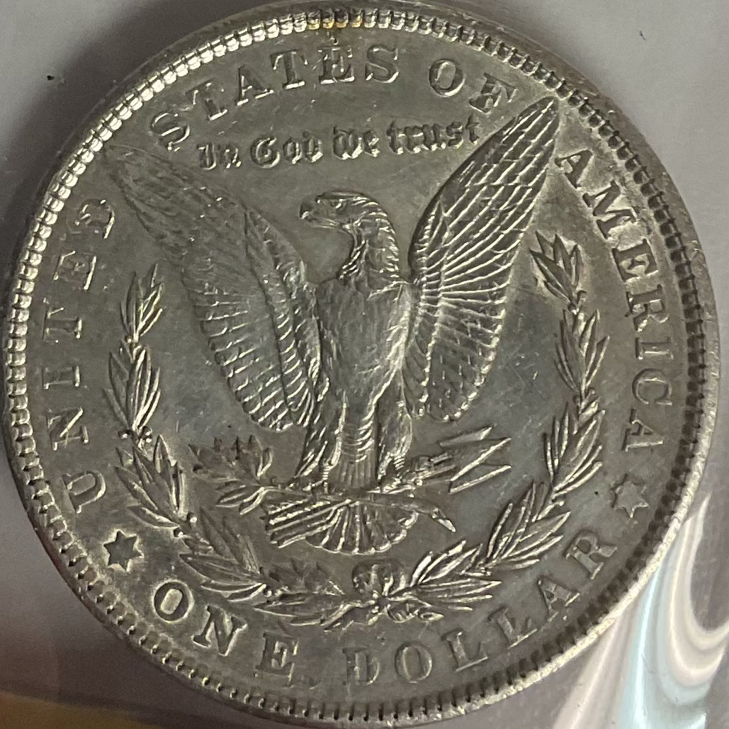 1904 Morgan Dollar, About Uncirculated Coin, Store Sale #DR0250