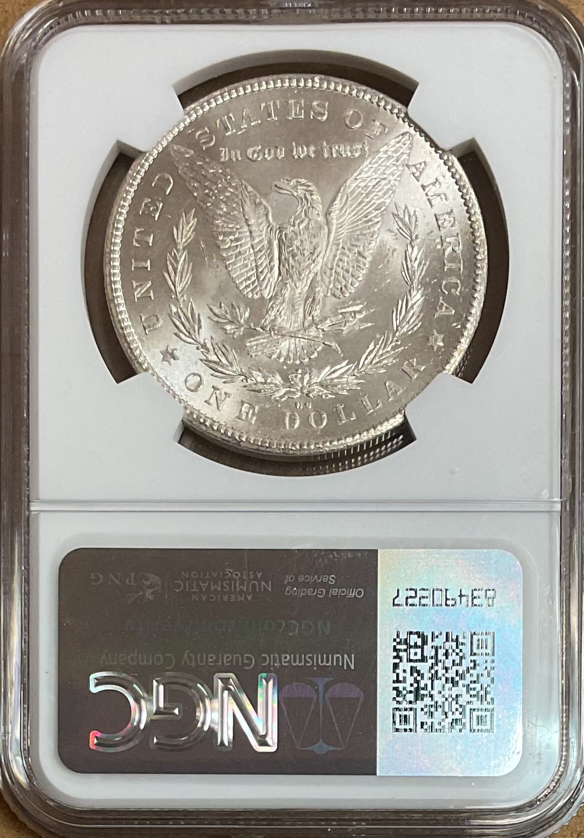 1878-CC Morgan Silver Dollar, NGC MS65, Uncirculated, Store#DR0560