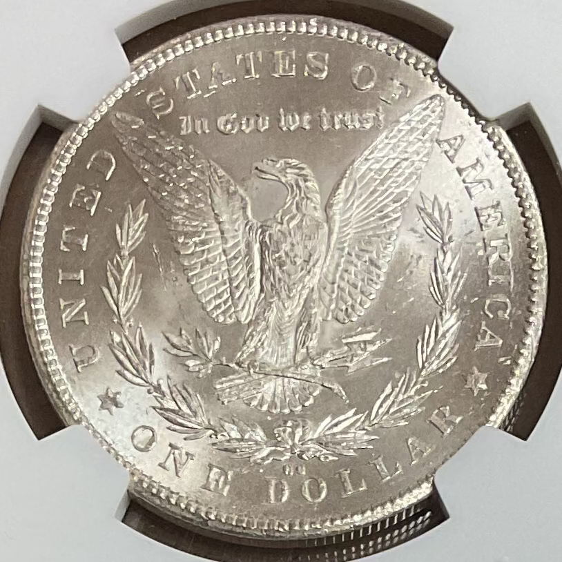 1878-CC Morgan Silver Dollar, NGC MS65, Uncirculated, Store#DR0560
