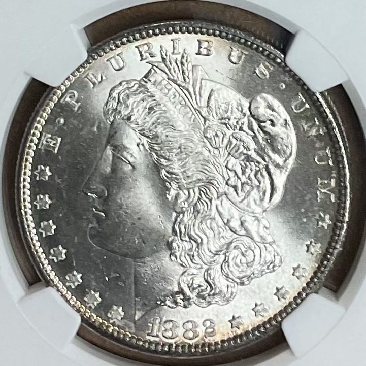 1882-S Morgan Silver Dollar, NGC MS67, Uncirculated, Store#DR0565