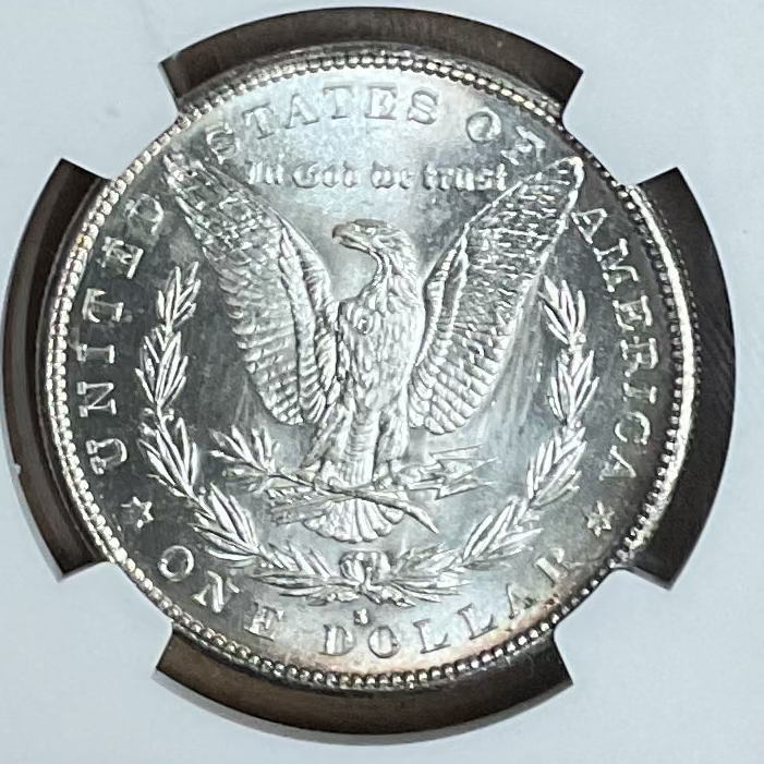 1882-S Morgan Silver Dollar, NGC MS67, Uncirculated, Store#DR0565