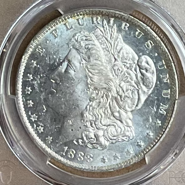 1888-O Morgan Silver Dollar, NGC MS63, Proof Like, Uncirculated, Store#DR0568