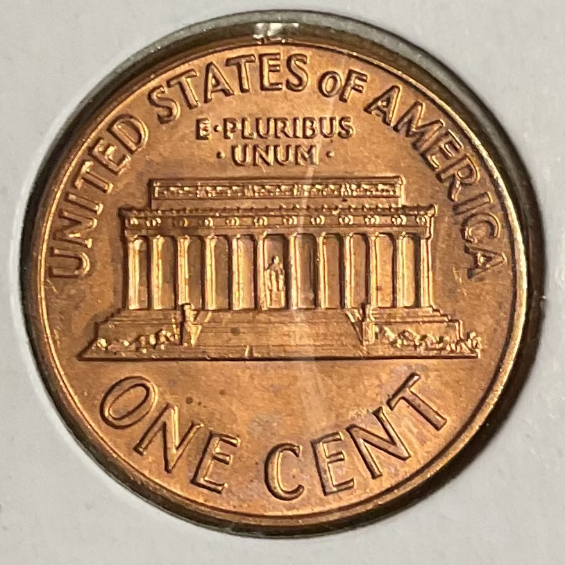 1969-D Lincoln Memorial Cent, Mint Uncirculated Coin, Store #CT1691