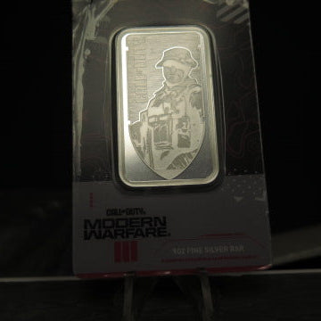 .999 Fine Silver, Call of Duty, 1 oz Silver Bar, Great Christmas Present, Store