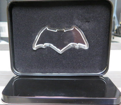 .999 Fine Silver, Colorized Batarang, 1 oz Silver Coin, Great Christmas Present, Store