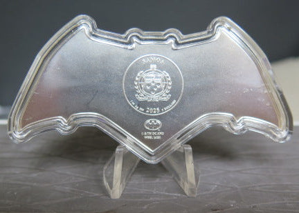 .999 Fine Silver, Colorized Batarang, 1 oz Silver Coin, Great Christmas Present, Store