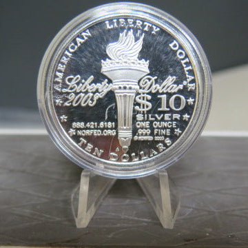 .999 Fine Silver, Norfed Dollar, 1 oz Silver Coin, Great Christmas Present, Store