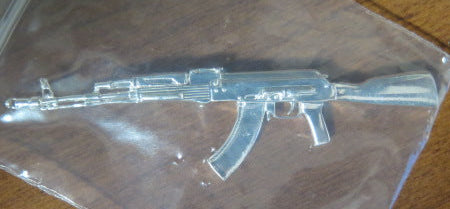.999 Fine Silver, AK-47, 16.72 Gram Silver Replica, Great Christmas Present, Store