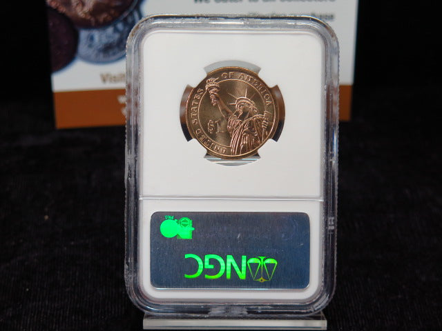 2007-D Thomas Jefferson Presidential Dollar. MS65 NGC. Store