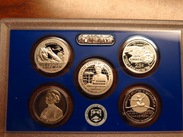 2023-S American Women Quarter Clad Proof Set, Original Government Package, Store