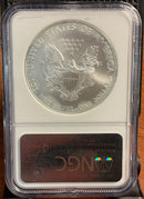 .999 Silver, 1 Troy Ounce, 2009 American Eagle, NGC MS-70, Early Release, Store