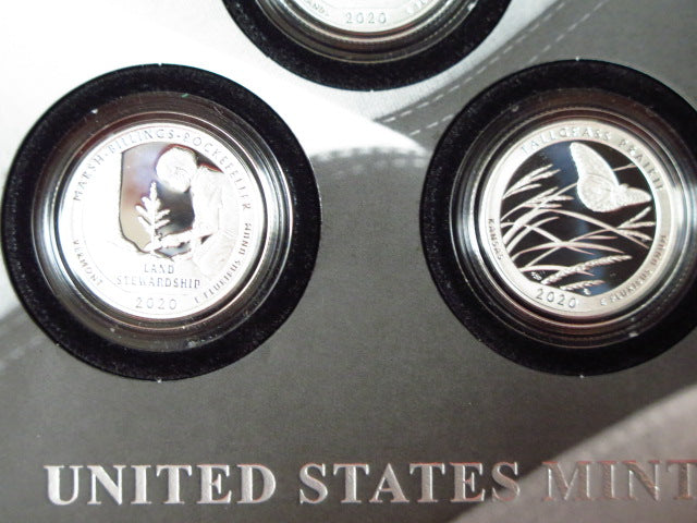 2020 US Mint Limited Edition Silver Proof Set, Original Government Package, Store