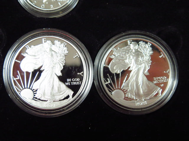 2021 US Mint Limited Edition Silver Proof Set, Original Government Package, Store