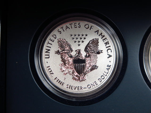 2011-P, S, and W Five American Eagle Proof Set, 25th Anniversary, Original Government Package, Store