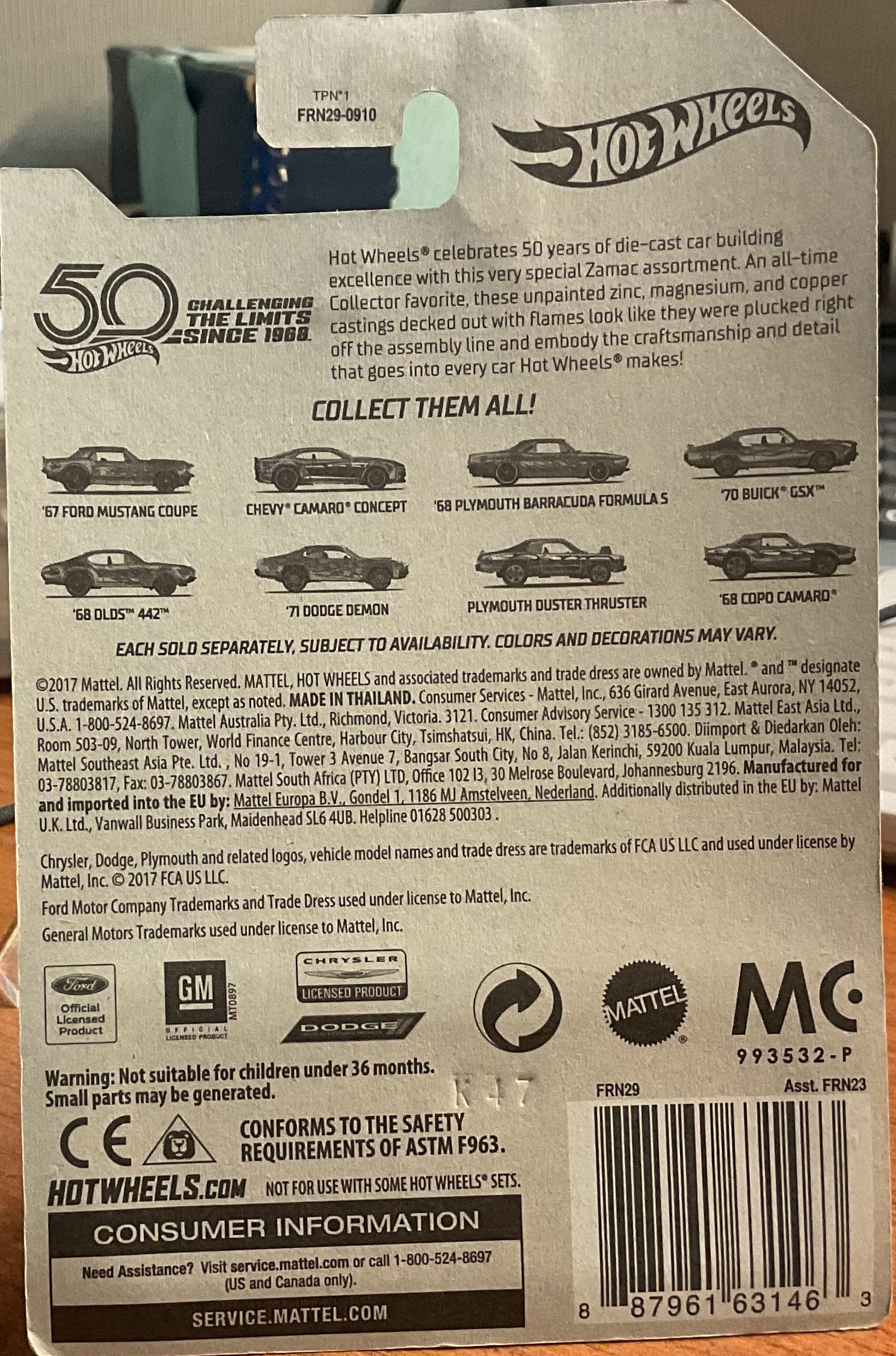 '71 DODGE DEMON, Hot Wheels Toy Car, FRN29-0910, Store #TY032