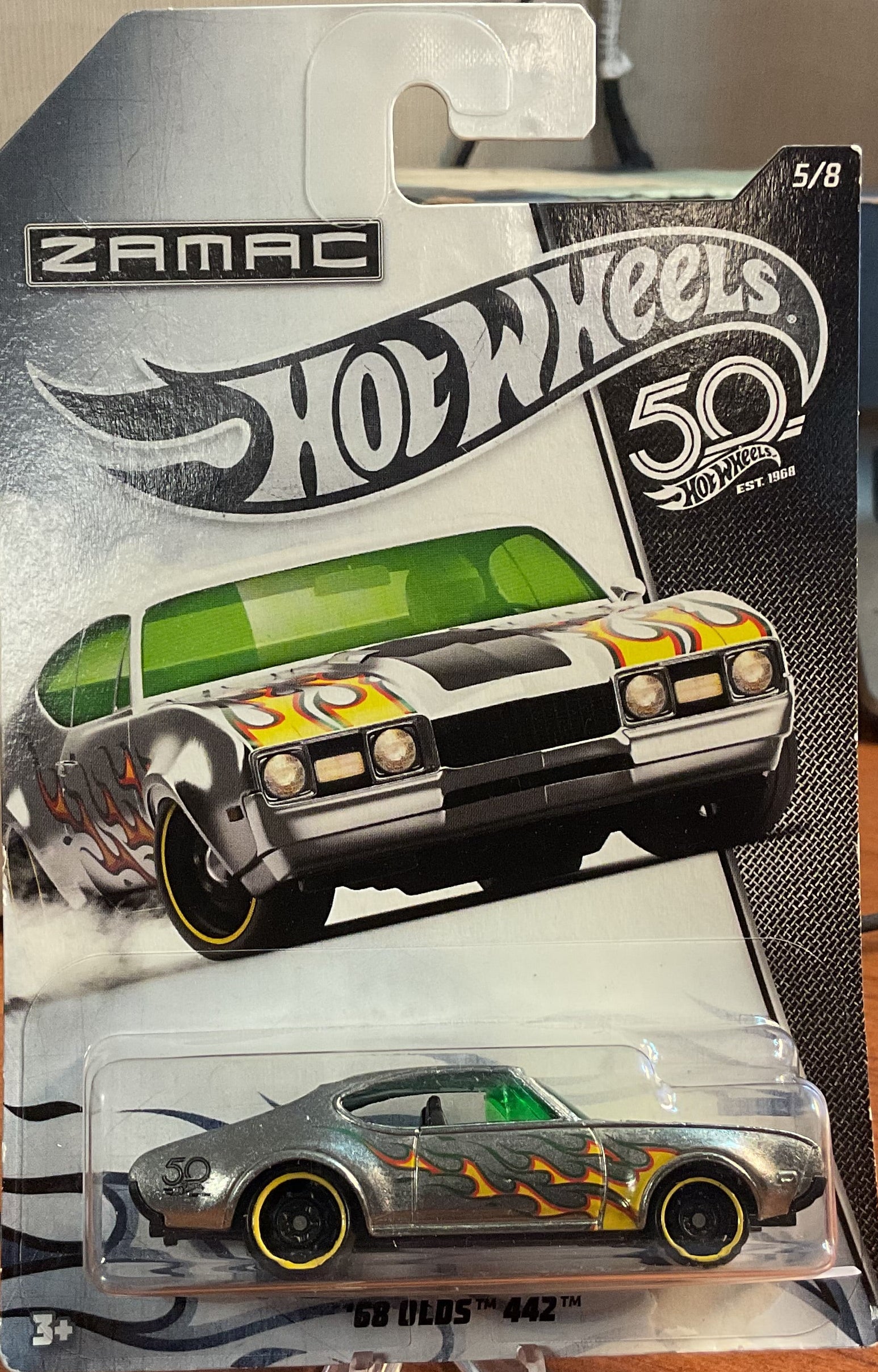 '68 OLDS 442, Hot Wheels Toy Car, FRN28-0910, Store #TY033
