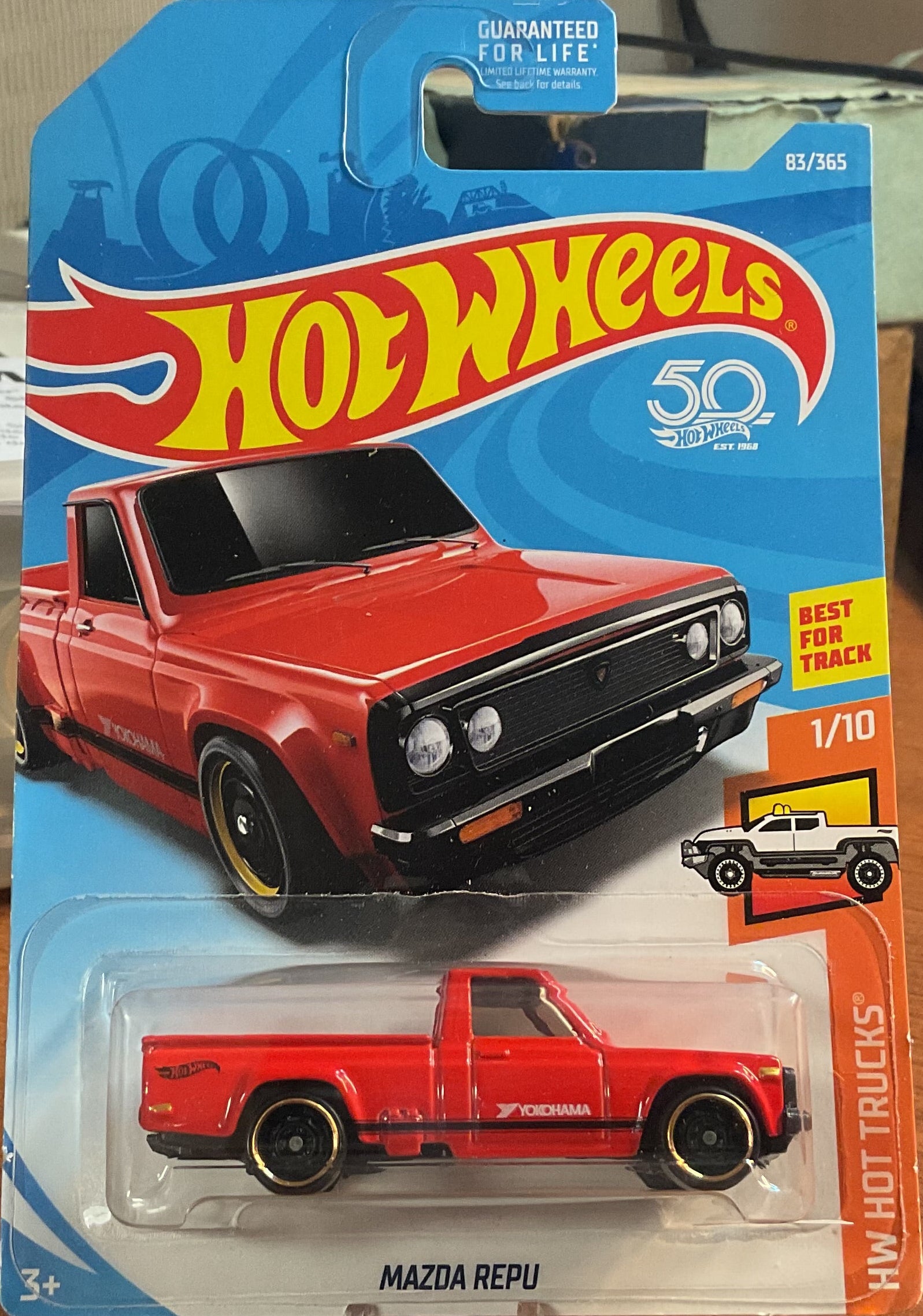 MAZDA REPU, HW HOT TRUCKS, Wheels Toy Car, FJW54-D9C0D, Store #TY044