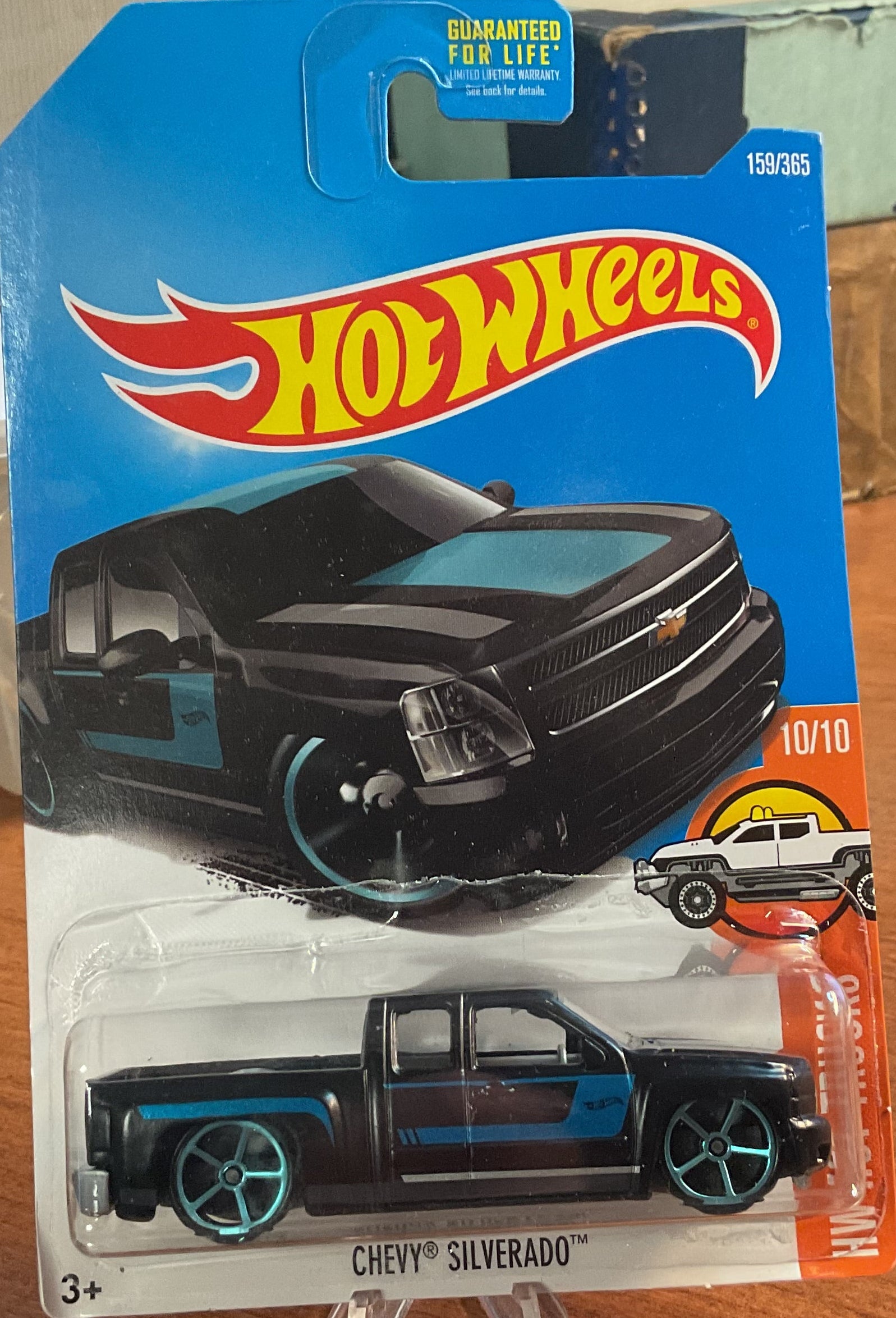 CHEVY SILVERADO, HW HOT TRUCKS, Wheels Toy Car, DVB73-D9B0H, Store #TY051