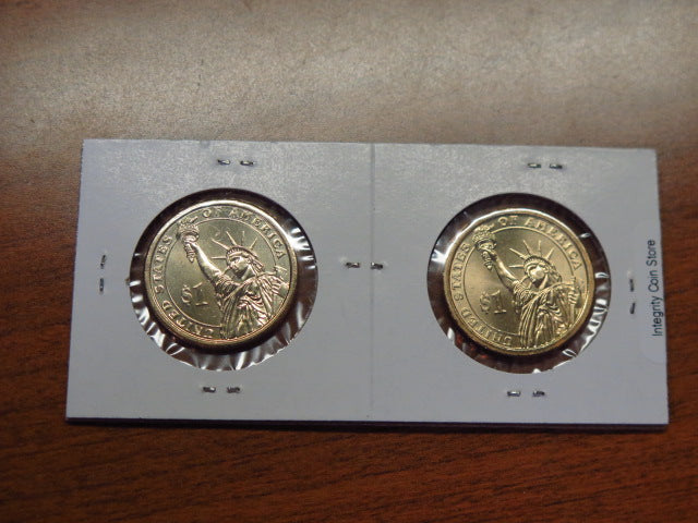 2008-P and D Quincy Adams $1 Coin Set. Store