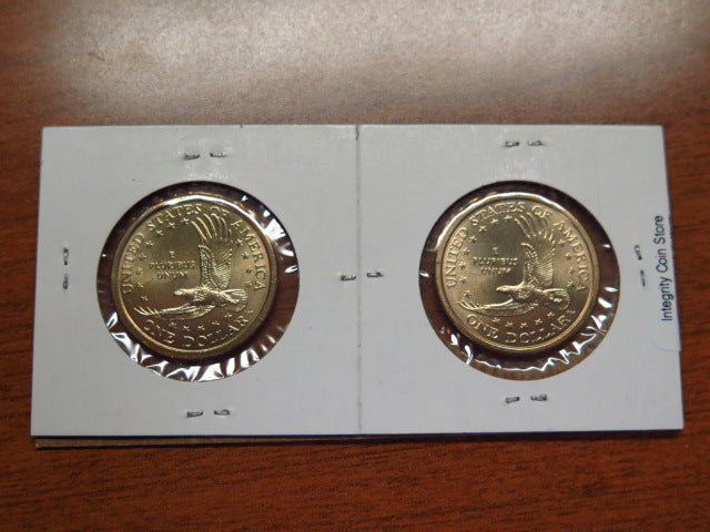 2003-P and D Sacagawea $1 Coin Set. Store