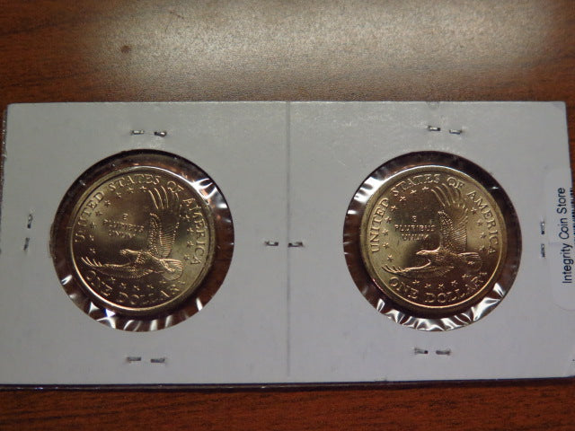 2007-P and D Sacagawea $1 Coin Set. Store #12511