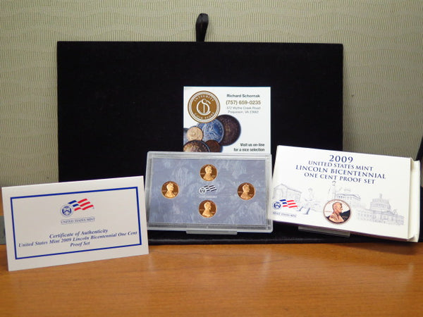 2009 Lincoln Bicentennial Cent Proof Set, In Original Government Packaging. # 12525