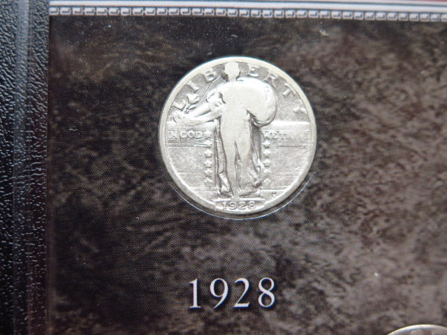 The Last 3 Standing Liberty Quarters Set.