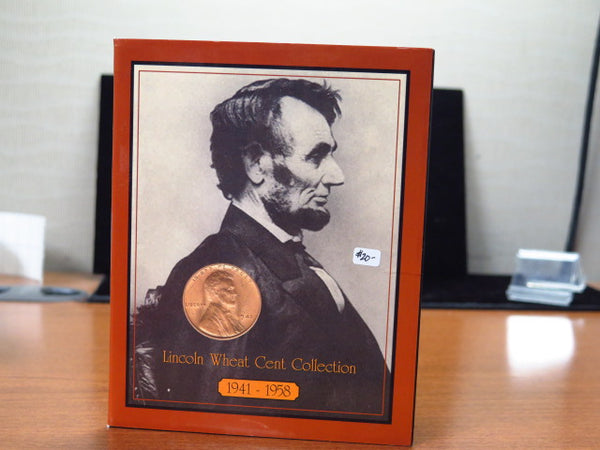 Lincoln Wheat Cent Collection, 1941-1958. Store #12531
